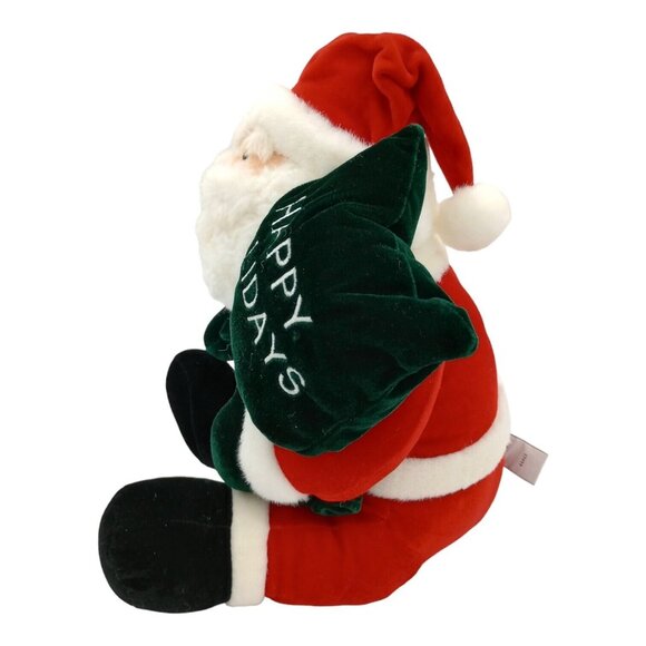 GUND Santa Claus Plush 12" JC Penny's Happy Holidays Stuffed Christmas Toy Decor - Picture 5 of 9